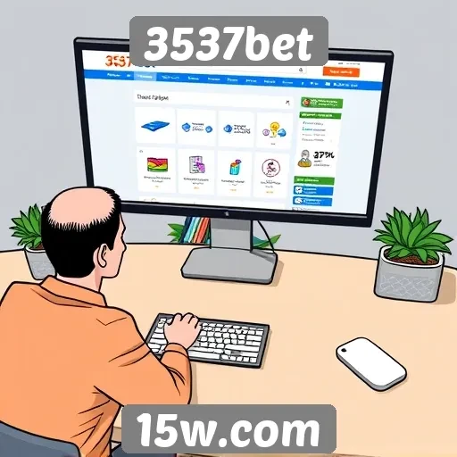 Avaliação da experiência do usuário no site 3537bet